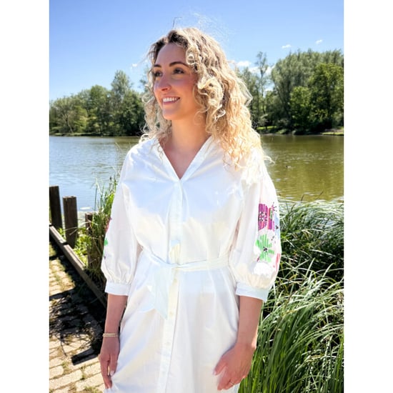 CKS 305503 wtm dress droppy white medium - Image 4