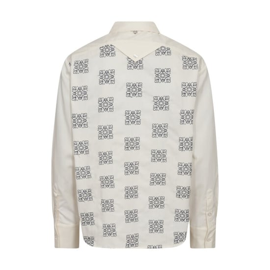 Mos Mosh 173000 180 mosmosh mm weina geo shirt ecru - Image 2