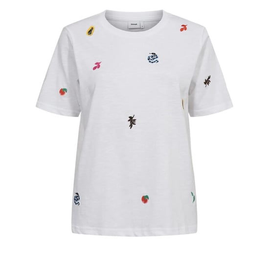 Nümph Nuzoey t-shirt 705554 bright white - Image 3