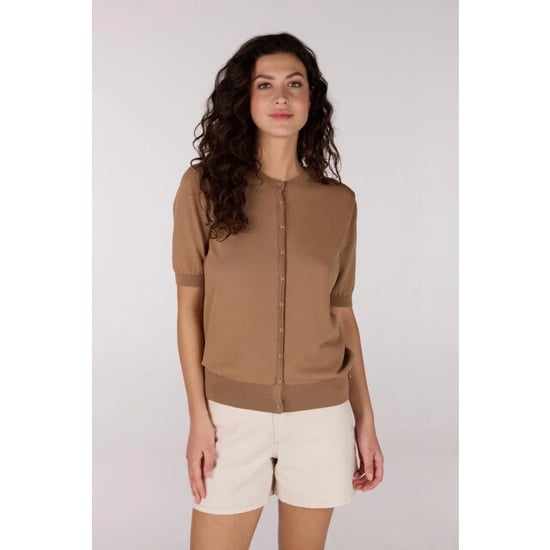 Jansen Amsterdam Fifi vest k 298 tobacco - Image 1