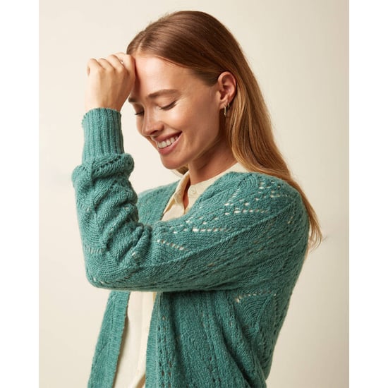 King Louie Blanca cardi orcia vest 09827 smoke green - Image 3