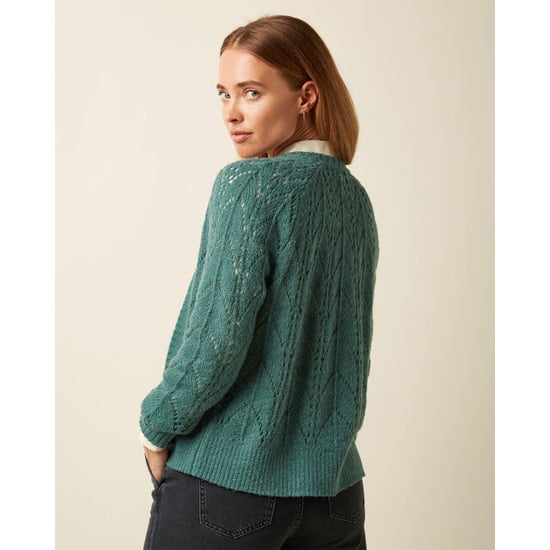 King Louie Blanca cardi orcia vest 09827 smoke green - Image 4