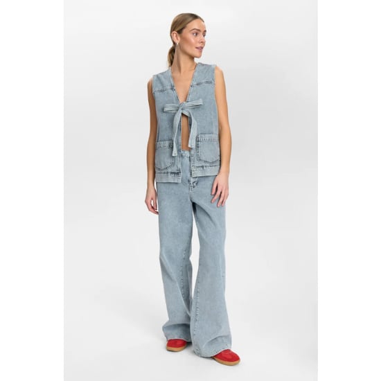 Nümph Nubrooklyn vest 705654 light blue bleach - Image 6
