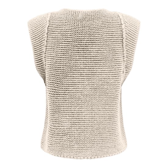 Only Onlloui vest ex knt beige - Image 2