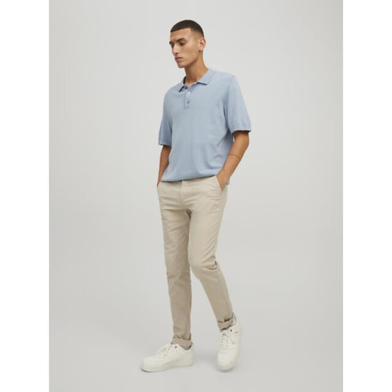 Jack & Jones Marco Bomullsbyxor för män i Off White - Image 3