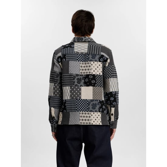 Anerkjendt 901950 akoscar patchwork overshirt 3134 cloud blue - Image 2