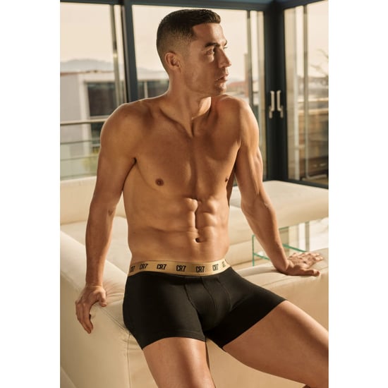 CR7 Heren boxershorts zwart katoen/microfiber zwart/goud 5-pack - Image 5