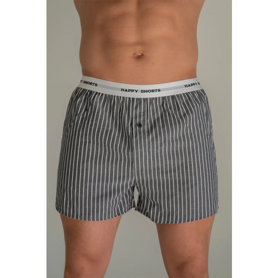 Happy Shorts 3-pack wijde boxershorts heren blauw gestreept meeuwen print - Image 3