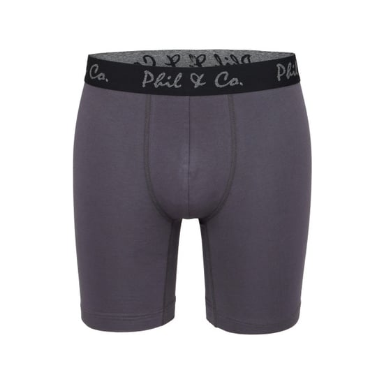 Phil & Co Boxershorts heren met lange pijpen boxer briefs 4-pack groen / zwart - Image 5