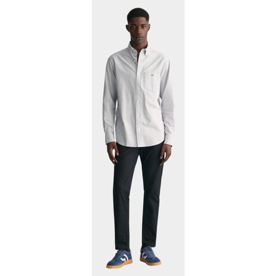 Gant Casual hemd lange mouw oxford banker stripe shirt 3000230/423 - Image 2