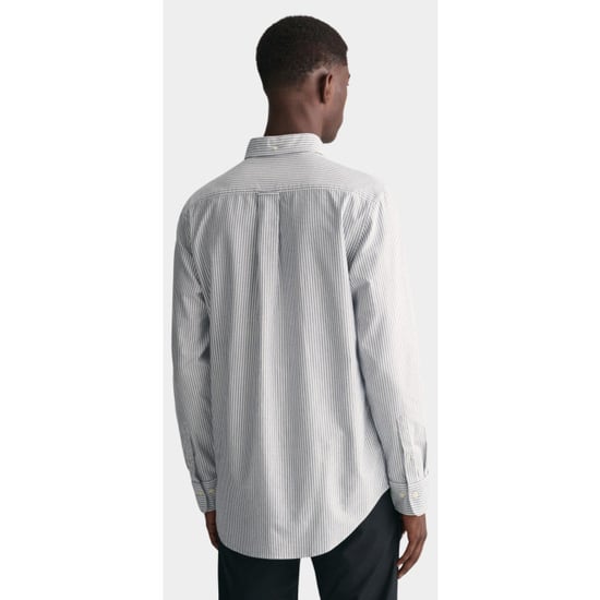 Gant Casual hemd lange mouw oxford banker stripe shirt 3000230/423 - Image 5
