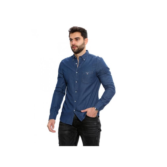 Gant Heren Regular Fit Overhemd | Het Indigo Overhemd - Image 3