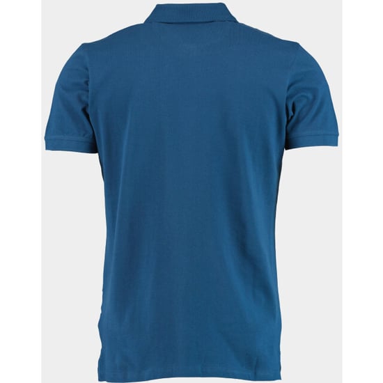 Bos Bright Blue Polo korte mouw piqué donker new lobra/4211 - Image 2