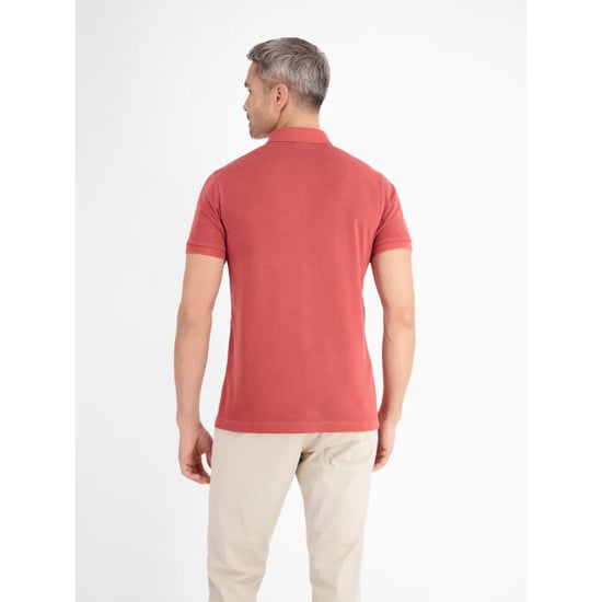 Lerros Heren polo 2543237 331 earth red - Image 4