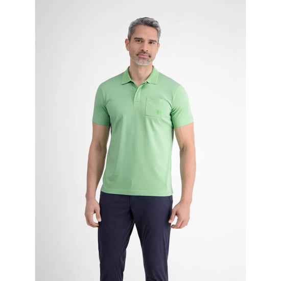 Lerros Heren polo 2553249 616 light peppermint - Image 3