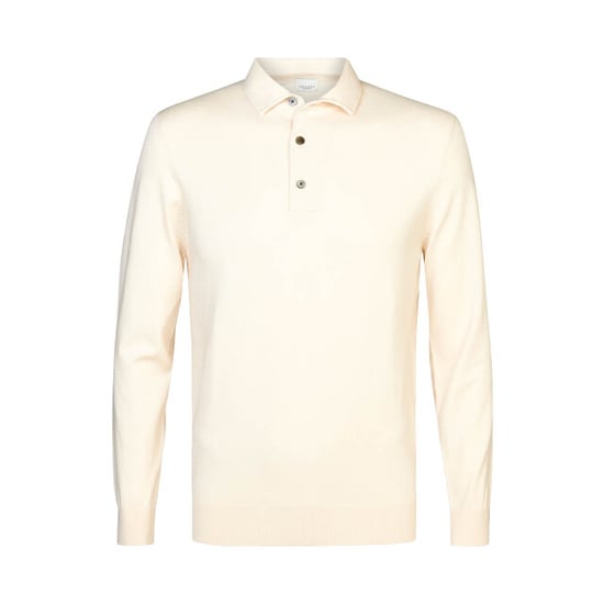 Profuomo Luxury basic polo met lange mouwen - Image 1