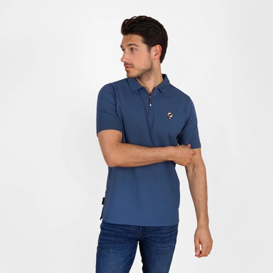 Q1905 Polo shirt zuidland – marine - Image 2