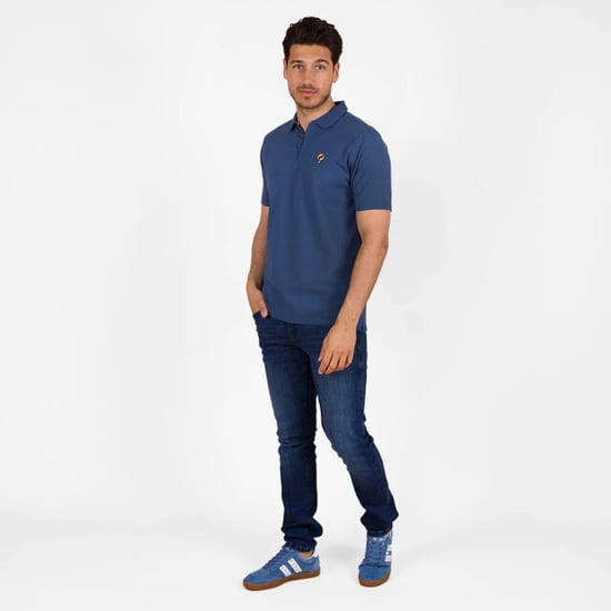 Q1905 Polo shirt zuidland – marine - Image 6