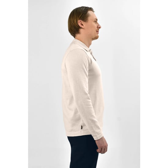 Vercate Knitted poloshirt off white - Image 5
