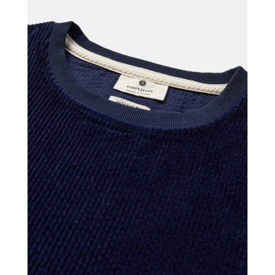 Anerkjendt 901979 kvillads corduroy s/s tee 3059 sky captain - Image 3