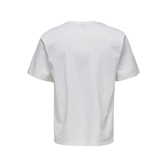 Only & Sons onsfred rlx ss tee noos 22022532 bright white - Image 3