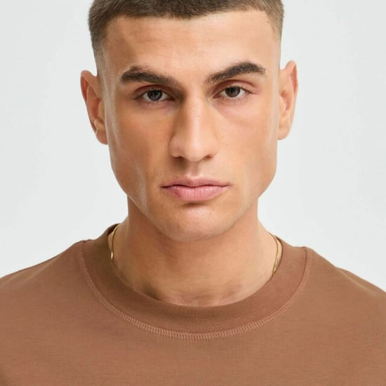 Solid Casual t-shirt heren - Image 5