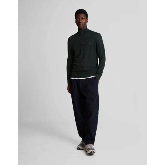 Lyle and Scott Lyle&scott tonal eagle merino quarter zip jumper truien kn2122vc - Image 3