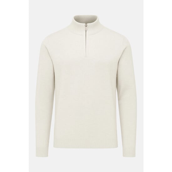 Vercate Luxe half zip off white - Image 3