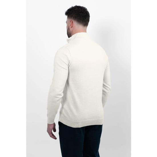 Vercate Luxe half zip off white - Image 6