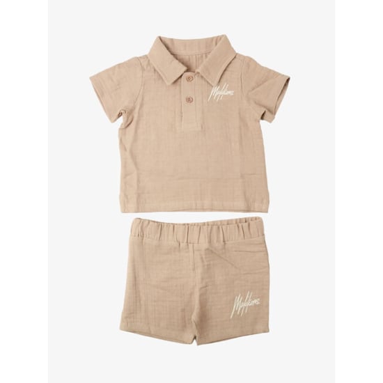 Malelions Jongens set baby mousseline polo crinckle - Image 1