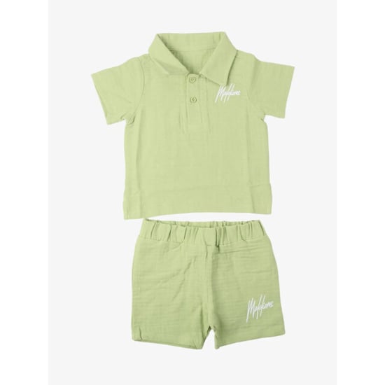 Malelions Jongens set baby mousseline polo crinckle - Image 1