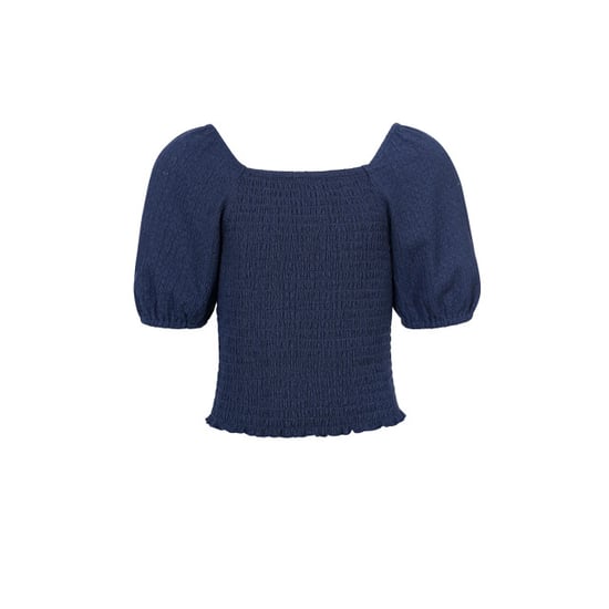 Looxs Revolution Navy top met smock voor meisjes in de kleur - Image 5
