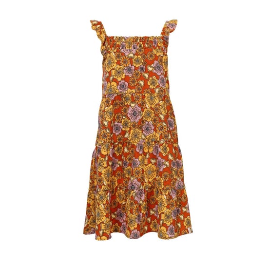 Looxs Revolution Zomer jurkje retro vibes voor meisjes in de kleur - Image 3