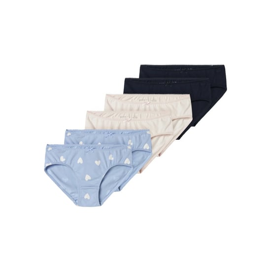 Name It Meisjes slips nkfbriefs hartjes 6-pack multicolor - Image 1