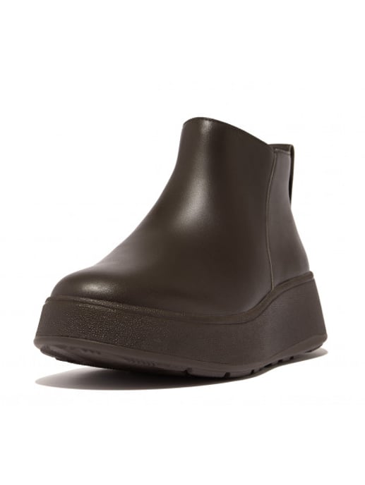 FitFlop F-mode leather flatform zip ankle boots - Image 2