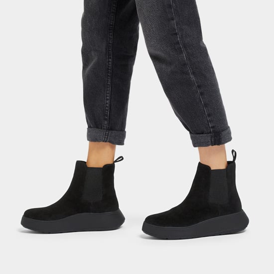 FitFlop F-mode suede flatform chelsea boots - Image 2