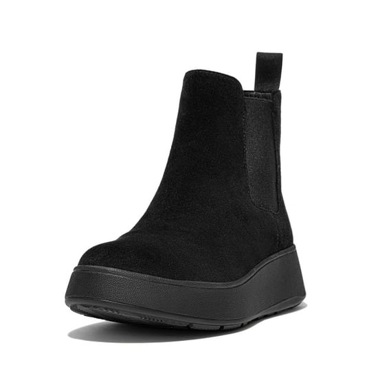 FitFlop F-mode suede flatform chelsea boots - Image 3