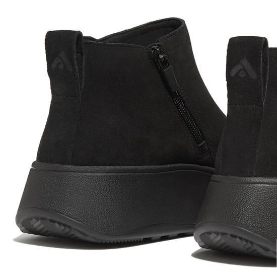 FitFlop F-mode suede flatform zip ankle boots - Image 6