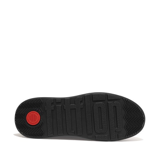 FitFlop F-mode leather lace-up flatform ankle boots - Image 6