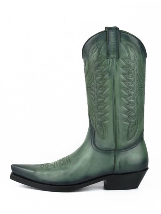 Mayura Boots Cowboy laarzen 1920-vintage verde - Image 3