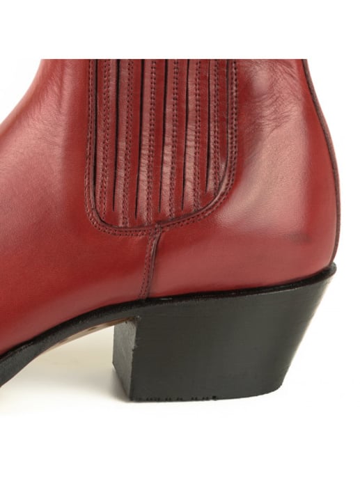 Mayura Boots Cowboy laarzen marie nappa-nappa rojo velado - Image 5