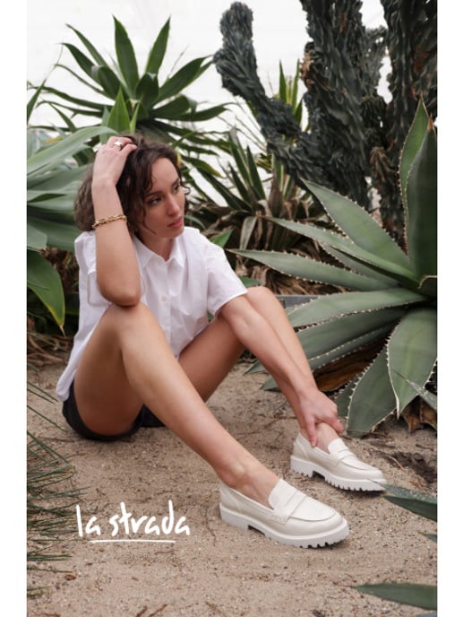 La Strada 2002015-1322 beige patent - Image 2