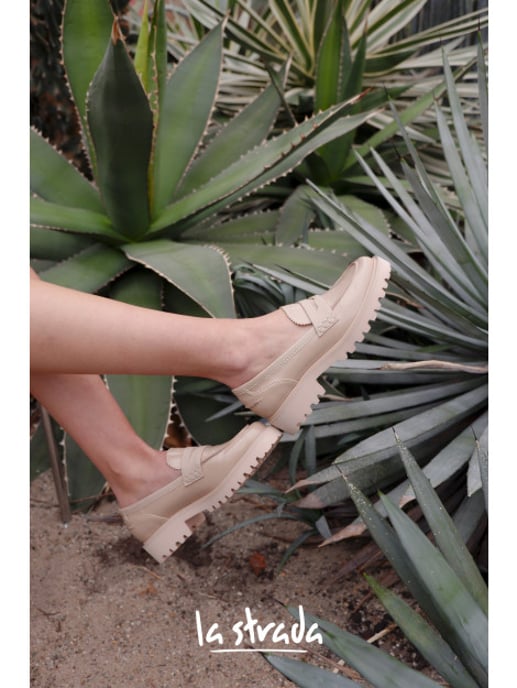 La Strada 2002015-1322 beige patent - Image 3