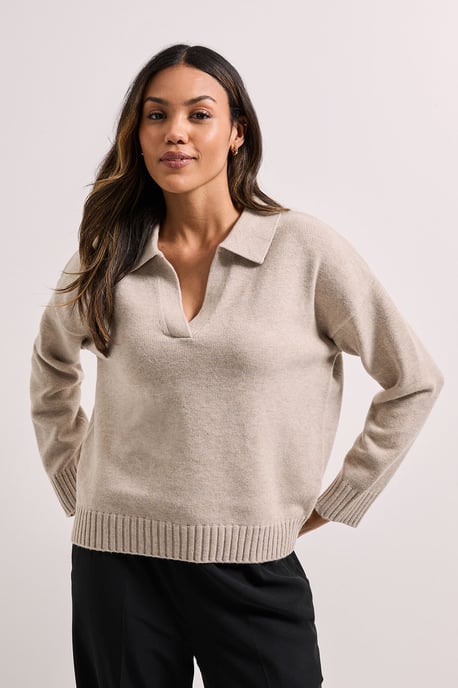 Polo Collared Jumper - Image 1
