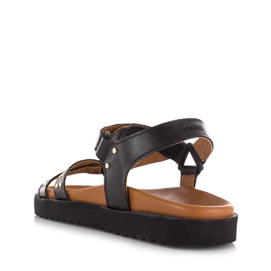 DWRS Label Dwrs kodiak leren sandalen met studs platte sandalen dames - Image 4