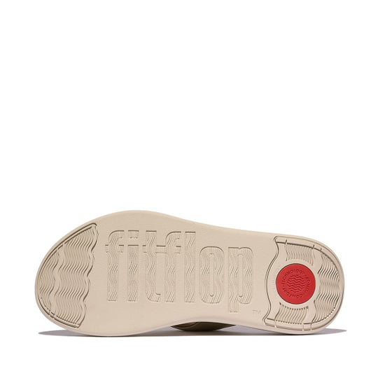 FitFlop F-mode go adjustable flatform toe-post sandals - Image 4