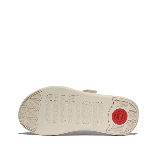 FitFlop F-mode go adjustable flatform toe-post sandals - Image 5