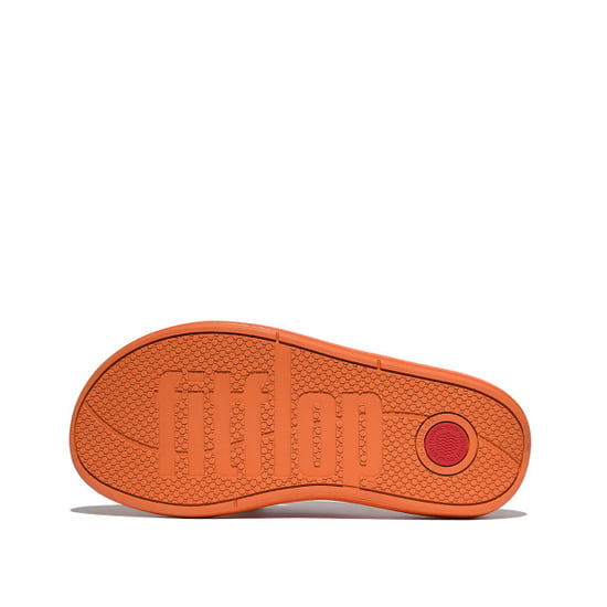 FitFlop Iqushion d-luxe padded leather toe-post sandals - Image 2