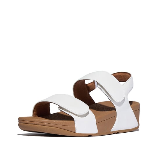 FitFlop Lulu adjustable leather back-strap sandals - Image 4