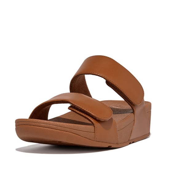 FitFlop Lulu adjustable leather slides - Image 1